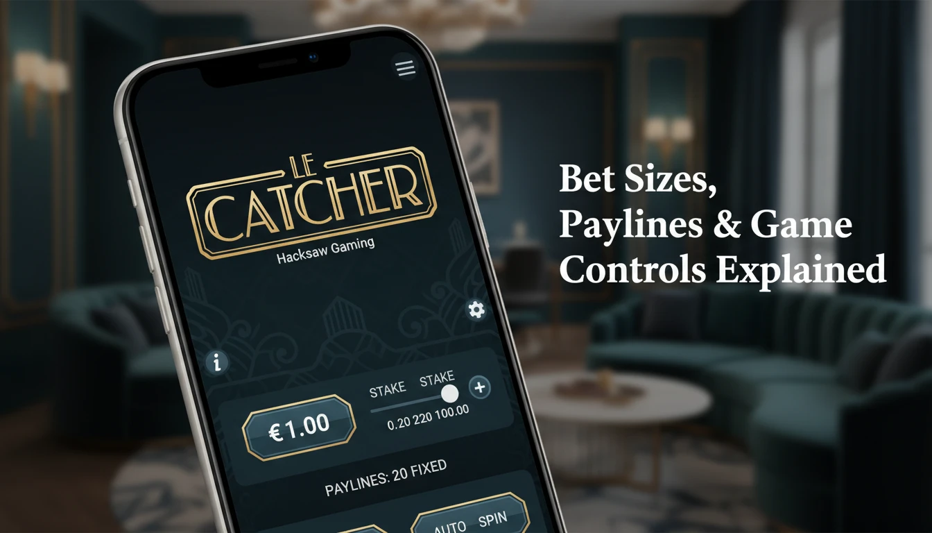 Bet Sizes, Paylines & Game Controls Explained
